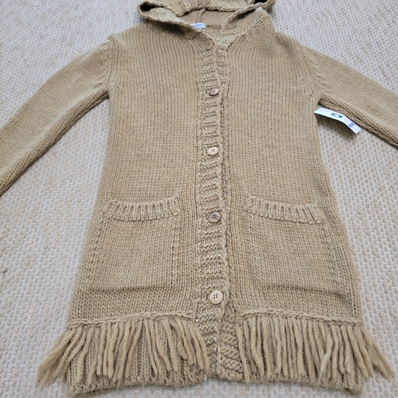 MAYORAL sweater For GIRLS  Size 8 Beige Made In SPAIN - Picture 6 of 14